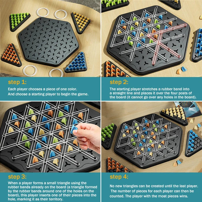 Chain Triangle Chess Game