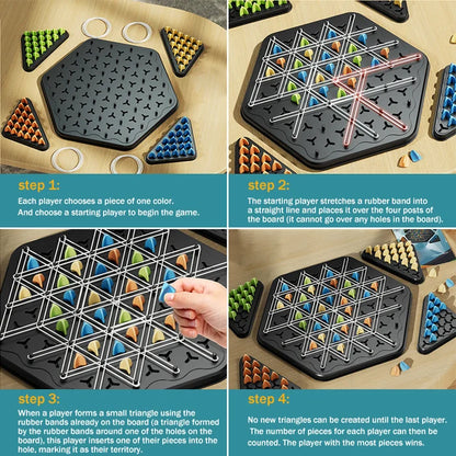 Chain Triangle Chess Game