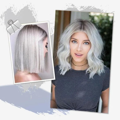 Silver Gray Natural Hair Dye Cream