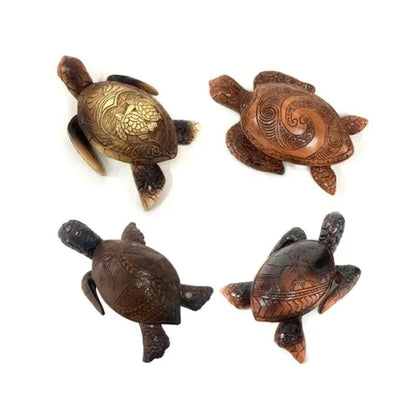 Hawaiian Turtle WoodCarving