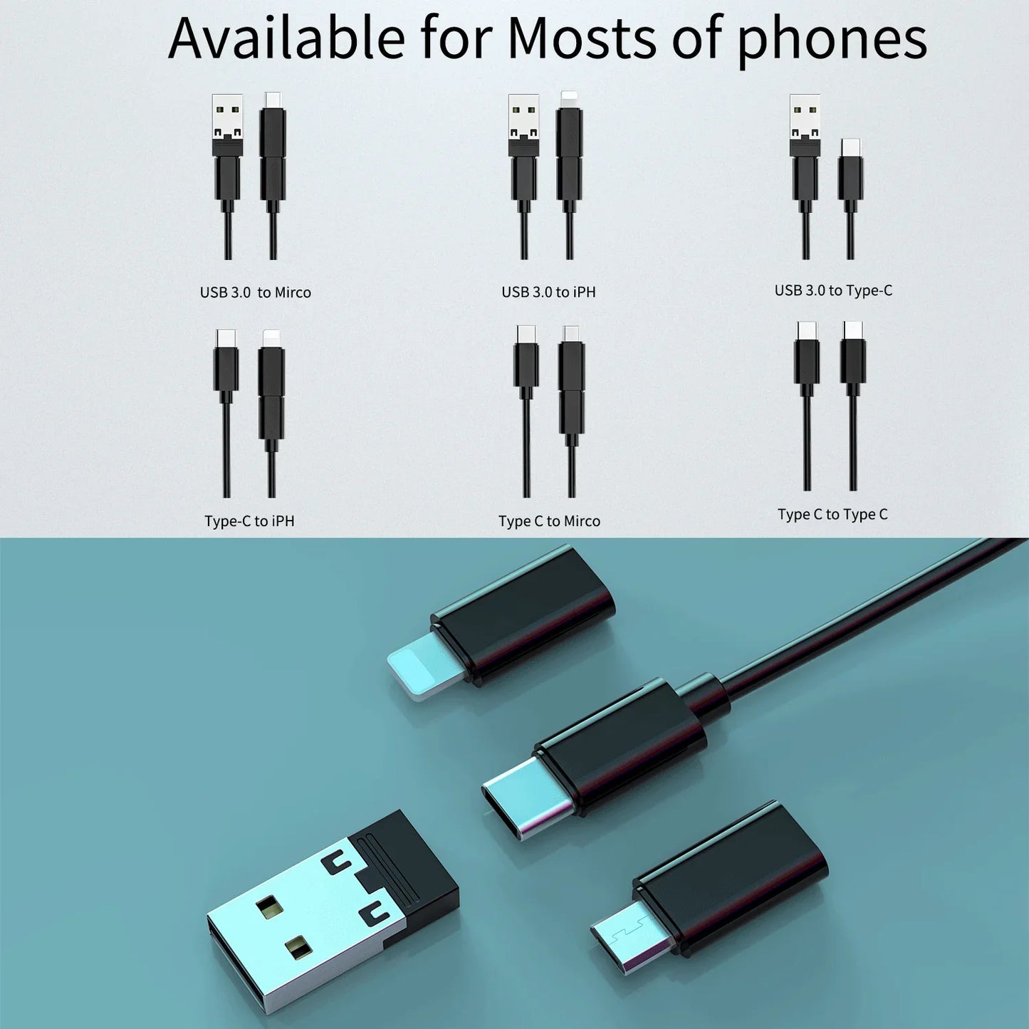 60w Fast Charging Data Cable